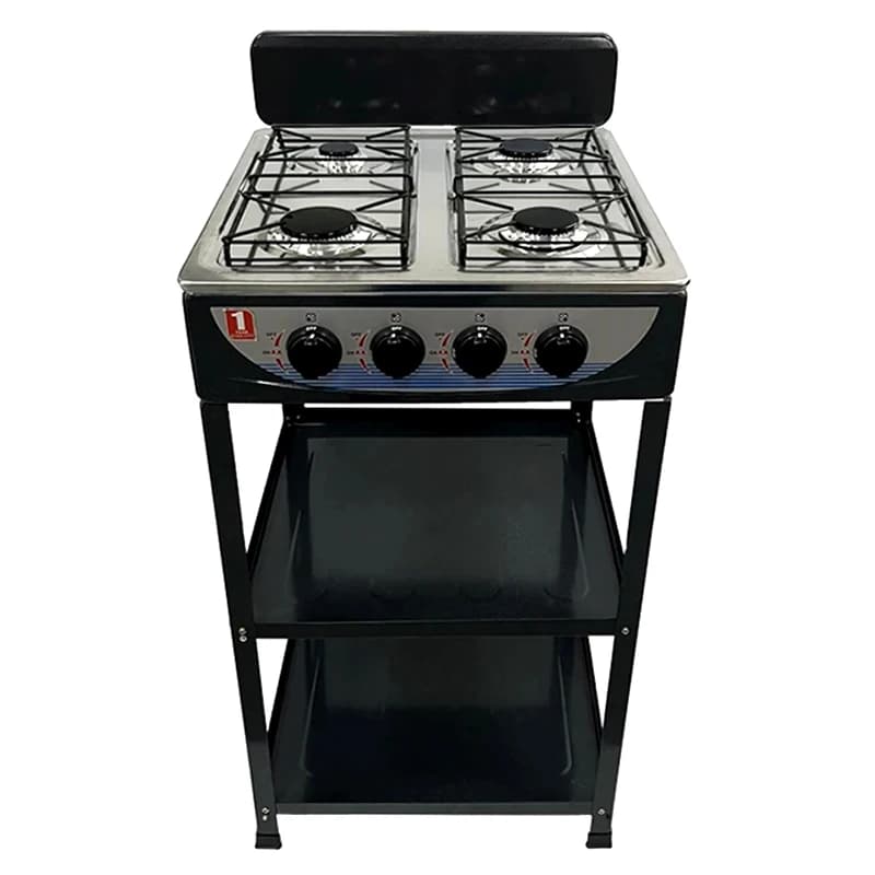 Golden Supplier Modern Novel Design Reasonable Price Stove Top Covers Standing     Cooker Cooktop with burner Shelves