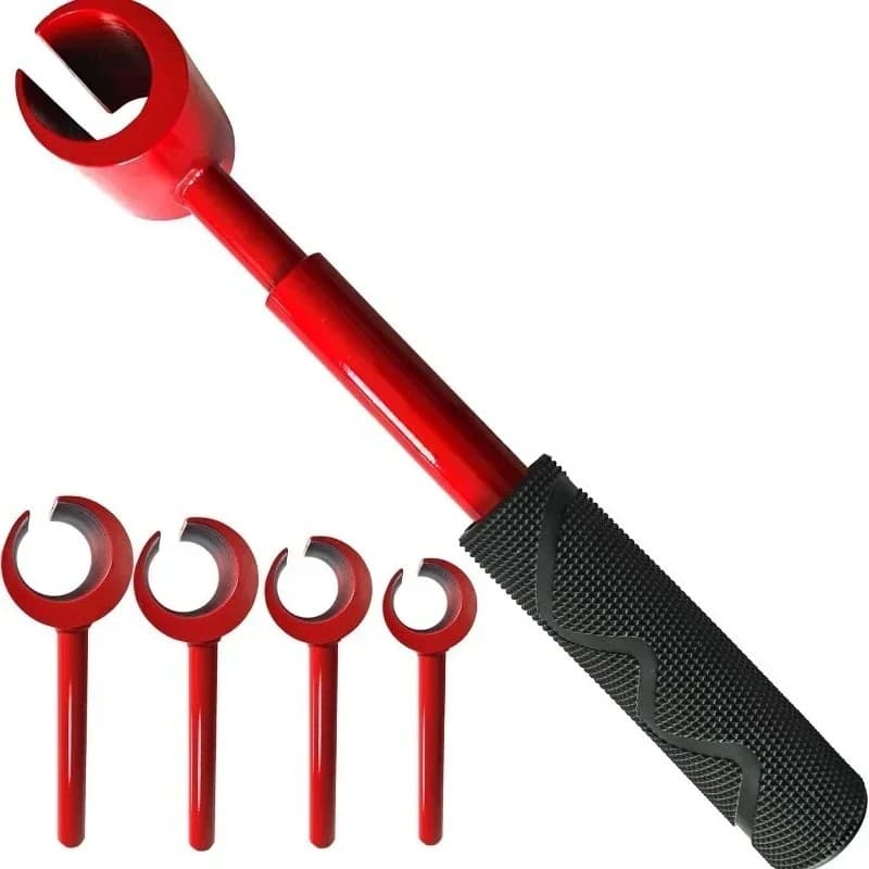 Double-head seam adjustment tool, multi-specification process, labor-saving flag-shaped open hinge hinge seam adjustment wrench