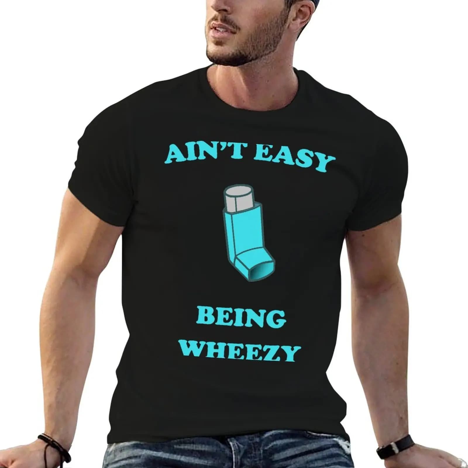 Ain't Easy Being Wheezy T-Shirt heavyweights graphic t shirt vintage mens cotton t shirts