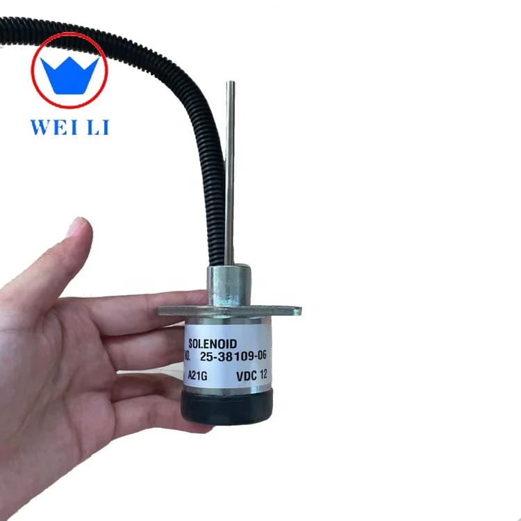 2026 OEM Quality 12V Start Stop Solenoid 25-38109-06 for Carrier Refrigeration Units - Durable Aftermarket Parts