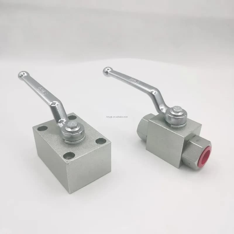 High Pressure Two-Way Hydraulic Ball Valve - Internal Thread Connection