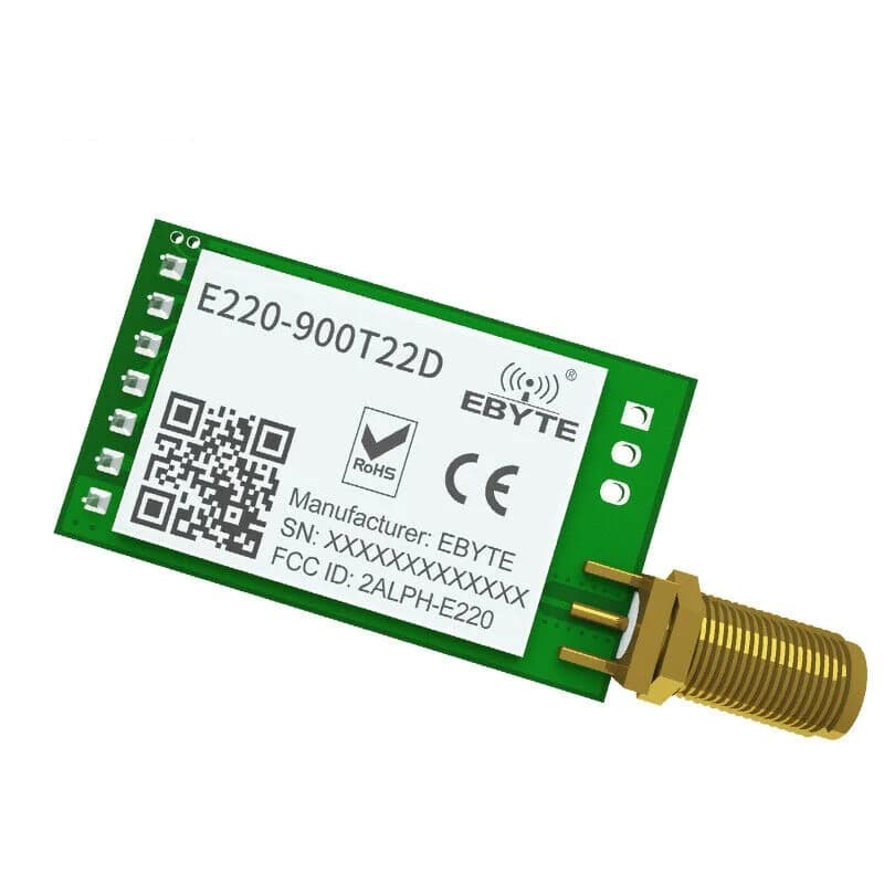 LLCC68 For LoRa 868MHz 915MHz Wireless Serial Port UART For E220-900T22D For Smart Sensor Long Range Communication