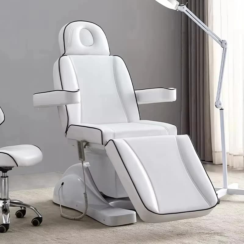 "Cama de belleza médica de alta gama: Sistema eléctrico inteligente con elevación totalmente automática y tecnología micro-plast