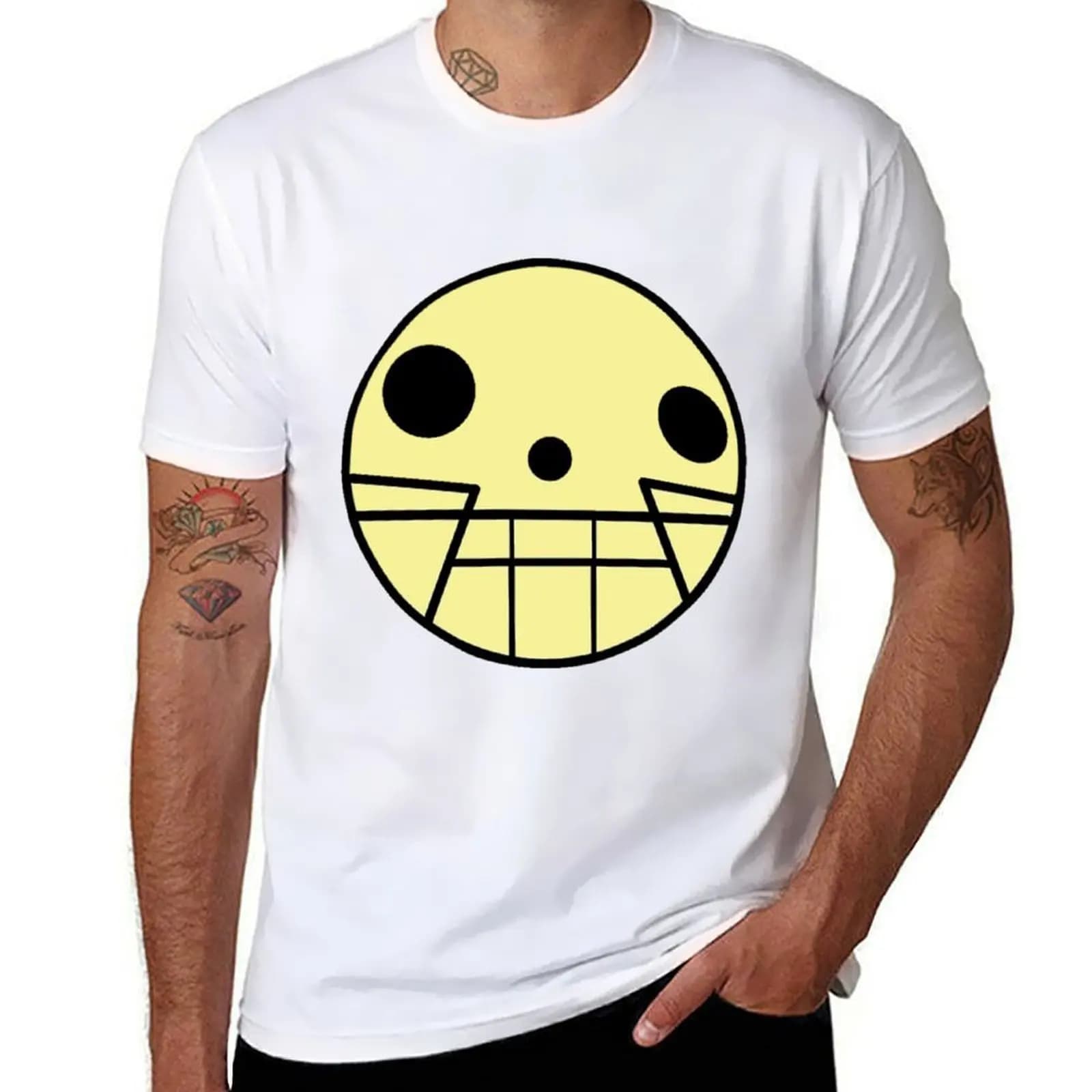 Total Drama T-ShirtTD Duncan - Skull T-Shirt t shirt man casual man t shirt heavy cotton T-Shirt