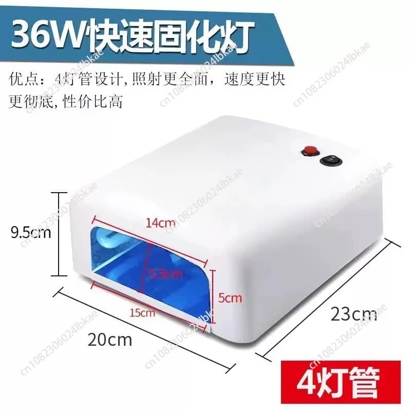 UV glue curing lamp mobile phone film repair green oil curing LED UV shadowless glue manicure UV baking lamp