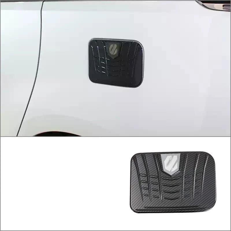 For Toyota Alphard Fuel Tank Cap Decoration Sticker Fuel Port Protection Cover Exterior Modification Accessory