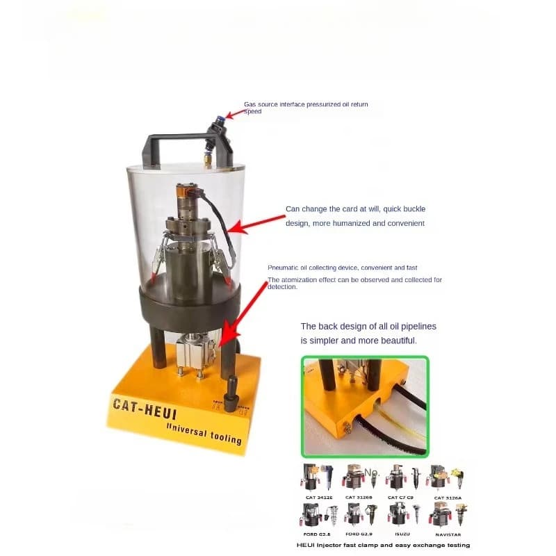 Fast Clamp Adaptor And Easy Exchange Testing Fixture Repair Tool for 3126 3412 C7C9 - Hot Sale Machine Accessory