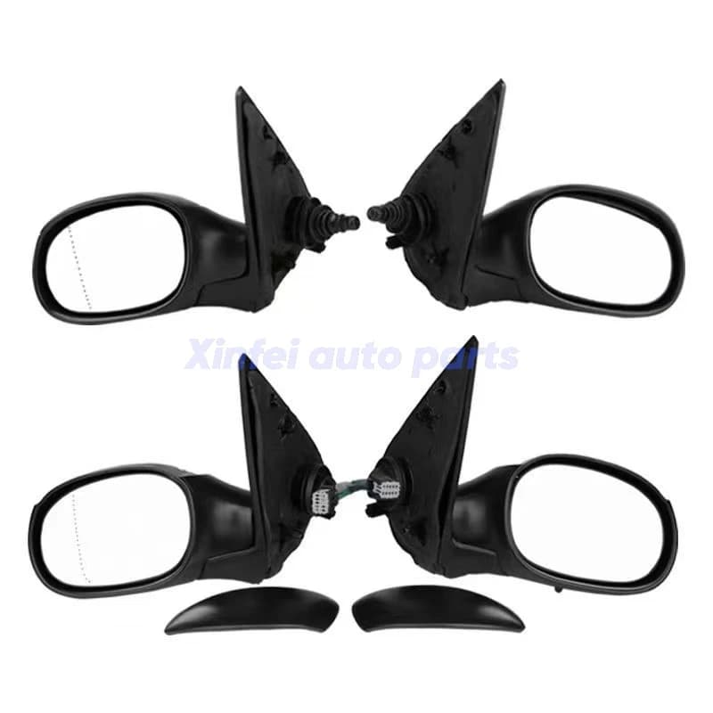 For Peugeot 206/207 Citroen C2 Car Accessories Rear View Mirror Assembly Side Door Mirror Automatic Adjustment Left Right