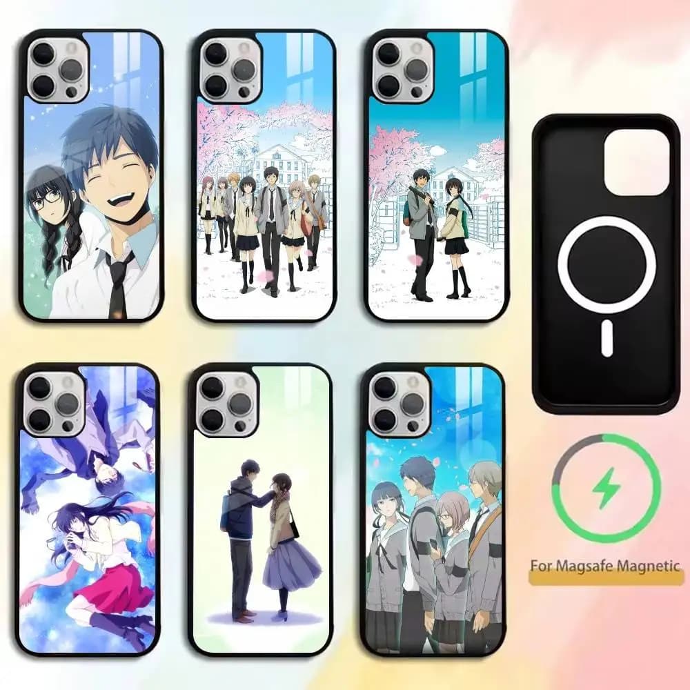 Arata Kaizaki-Chizuru -Yoake-ReLIFE-17 Phone Case For iPhone17,16,15,14,13,12,11 Plus,Pro Allows magnetic wireless charging