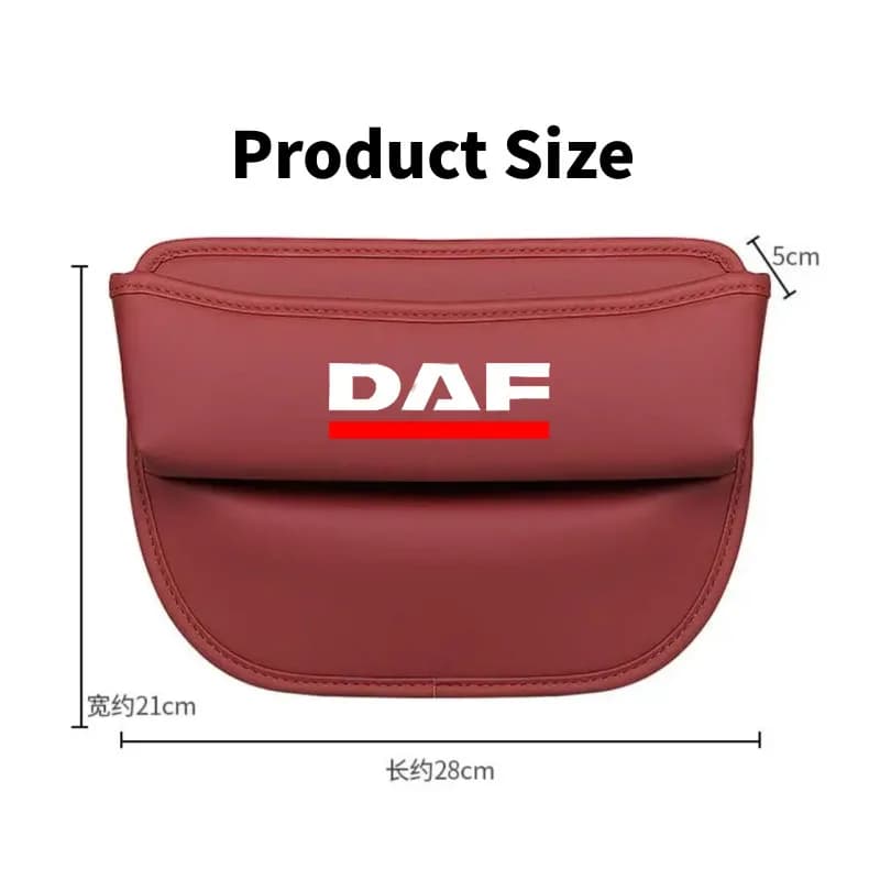 Car Seat Crevice Storage Box Seat Gap Slot  For DAF XF 95 105 CF LF VAN Auto Accessories