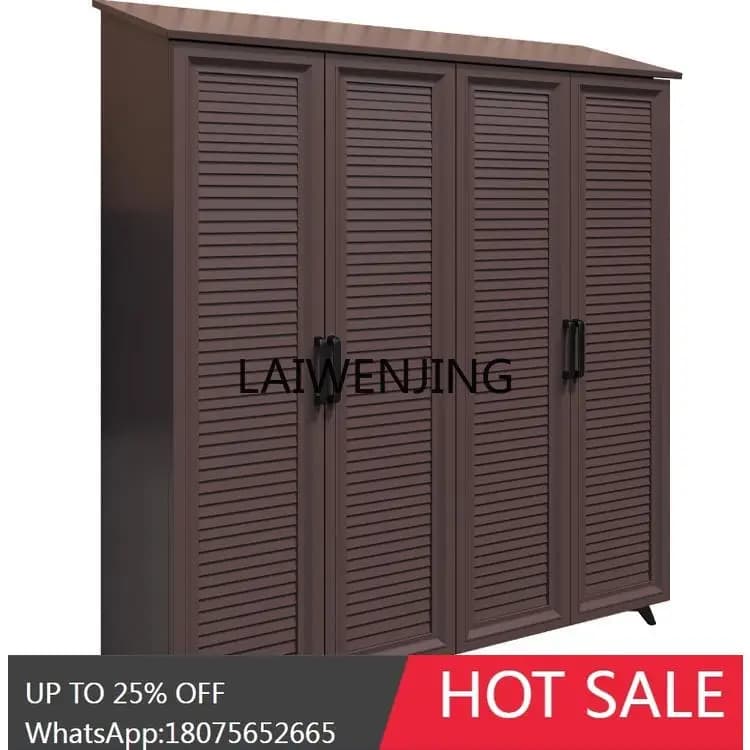MJY aluminum alloy outdoor storage cabinet, rain and sun protection, multi-functional storage tool cabinet