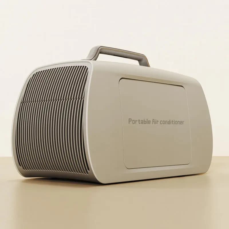 MiniBreeze Portable 12V Battery Vehicle Powered R32 Split System Cooling Only Air Conditioner Hotel Use Multi-Unit Mobile