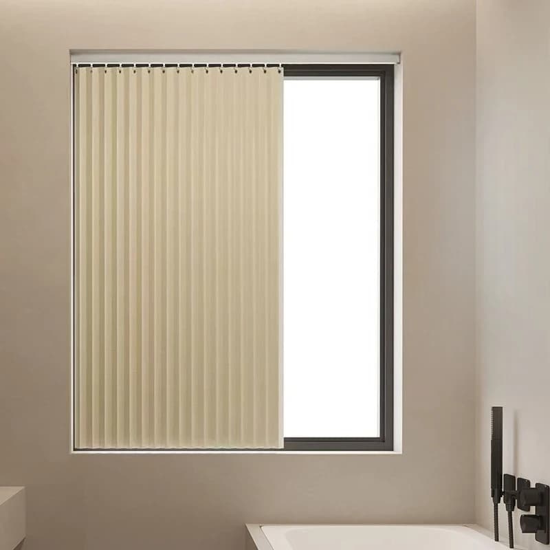 Bathroom small window short curtain free punching installation folding small curtain bathroom kitchen blackout waterproof shade