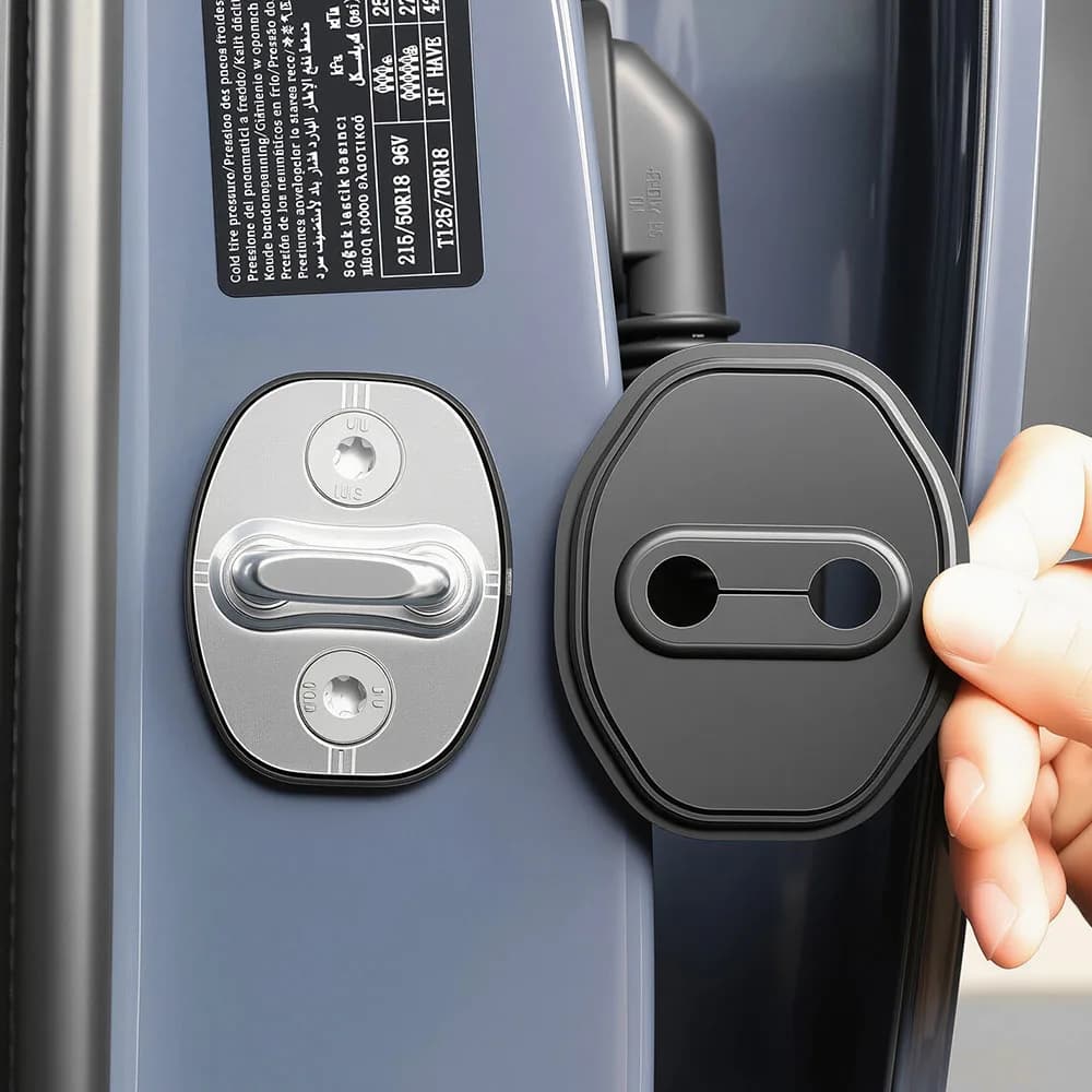 Silicone Protective Cover For Door Lock Buckle Interior Modification Accessories Fit For Leapmotor A10 Waterproof And Rustproof