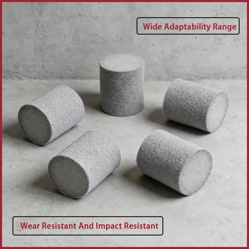316L Sintered Metal Filter Element 3-10mm Wall Thickness High Temperature Resistant for Industrial Filtration