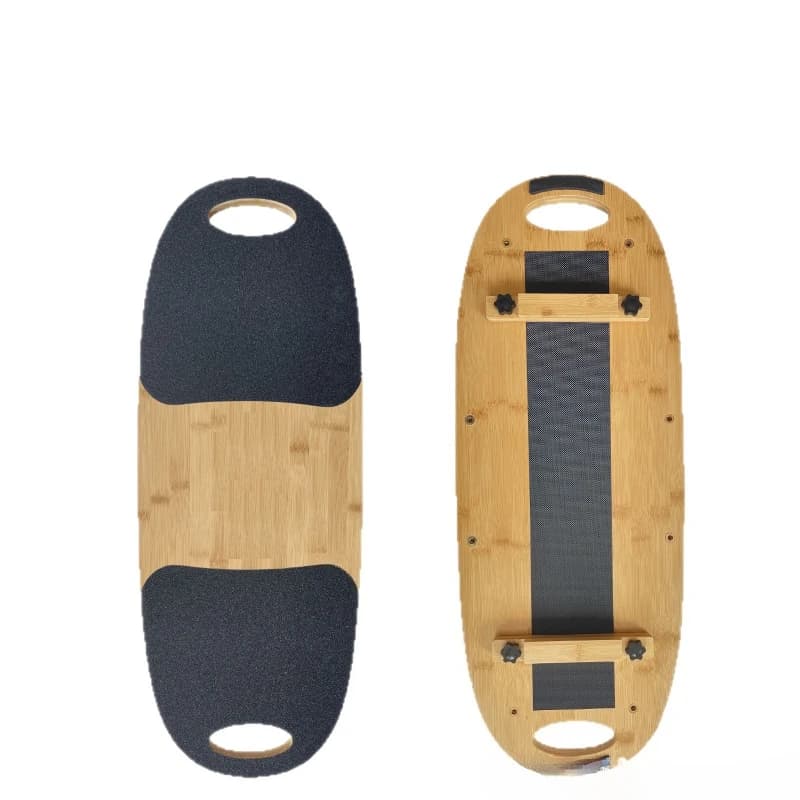 Roller Balance Board Yoga Sports Wooden Yoga Training Board Sports Wooden Board Sports Fitness Equipment