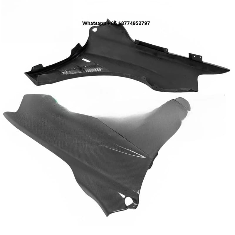 Carbon Fiber Front Fender for 2008-2015 Lancer Evolution EVO 10 Car Fender Upgrade to CS Style