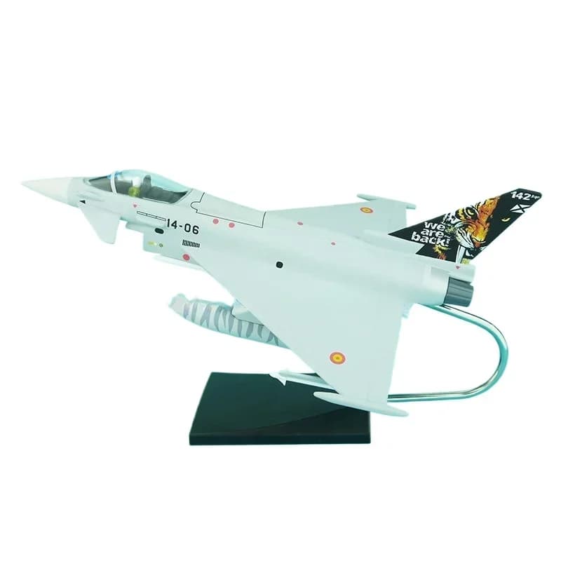 New resin model aircraft typhoon fighter model