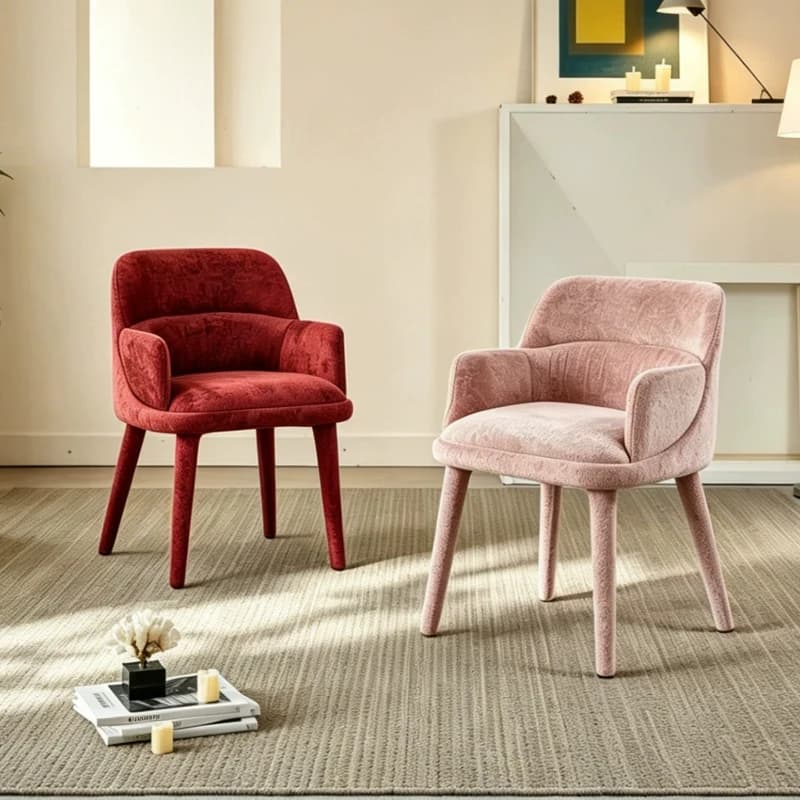 Beautiful Luxury Dining Chairs Designer Modern Vanity Unique Dining Chairs Single Nordic Sedie Sala Da Pranzo Hotel Furniture