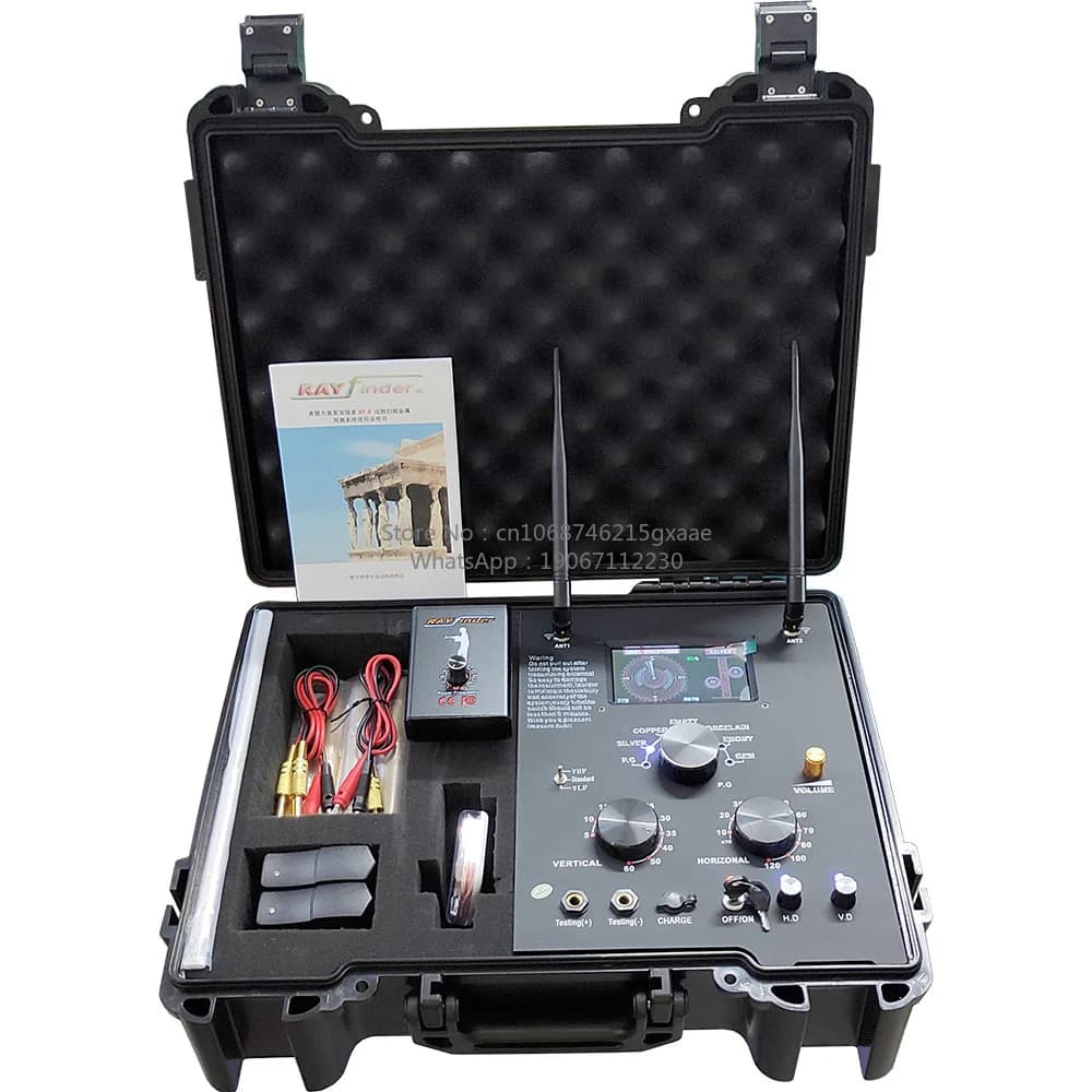 Long Range Gold Diamond Detector with 50m Detection Depth and 1000m Range for Ray Finder
