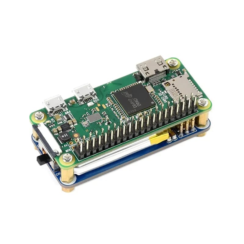 Raspberry Pi zero uninterruptible power supply with battery UPS power supply module, support charging and discharge