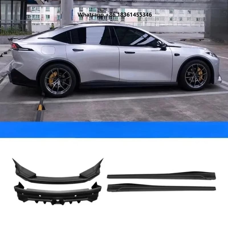 High Quality Modified New Style Surround Body Kit Front Lip Rear Lip Side Skirt