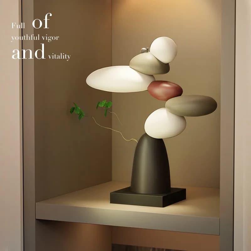 MOMO Art Living Room TV Cabinet Next To The Floor Large Ornaments Light Luxury When It Comes To High-level Art Entrance Table