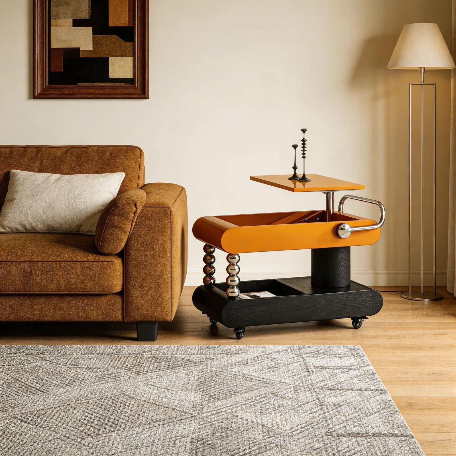 CX sofa side few small apartment living room household removable coffee table