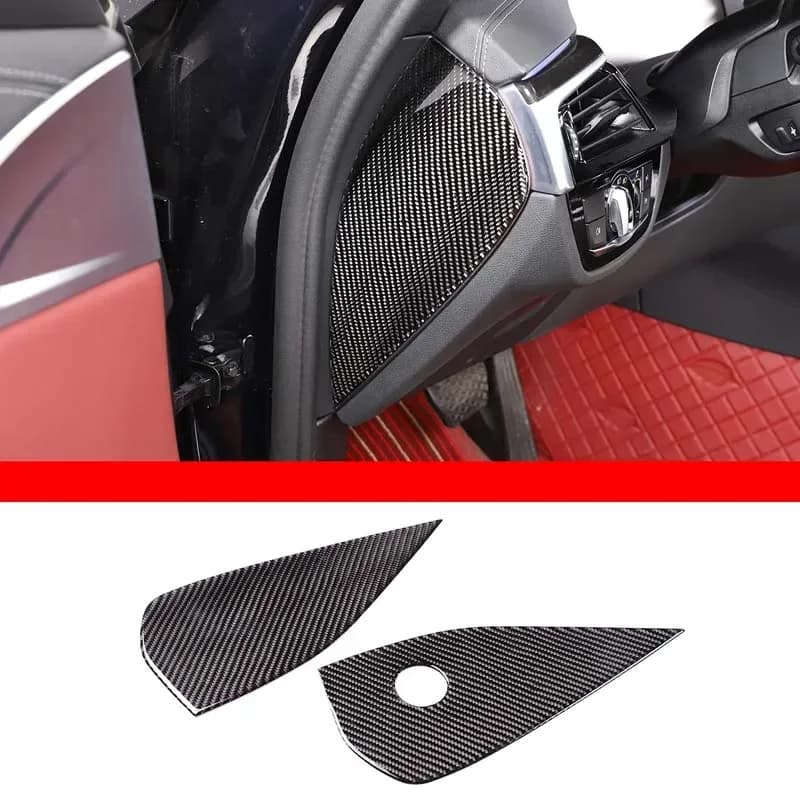 For 2018-2022 BMW 5 Series G30 soft carbon fiber style car styling car door bumper sticker car interior protection accessories