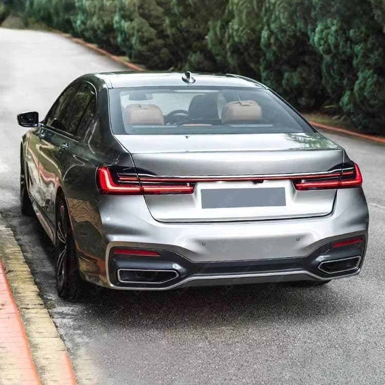 Old Upgrade New Style Body Kit for 7 Series G12 PRE Body Kit 2015-2020  with  Front Bumper Rear Bumper