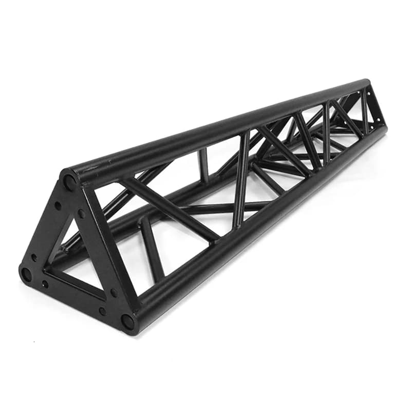 Aluminum Triangle Screw Truss in Black for Concert Truss System