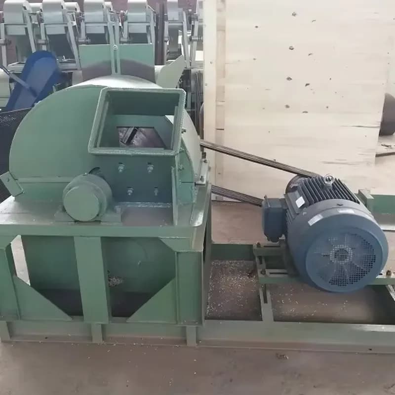 CE Certification Waste Wood Crusher Electric/ Horizontal Wood Crusher to Produce Sawdust Efficiently