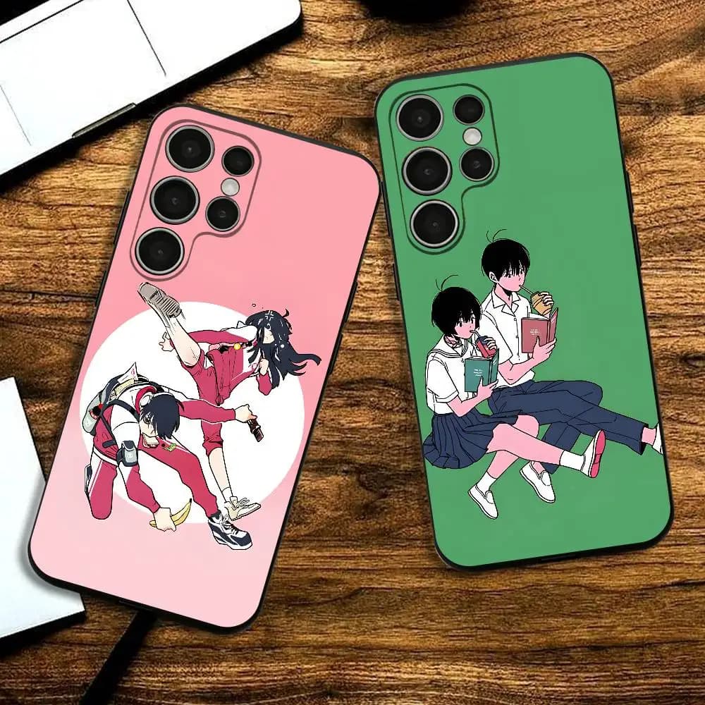 Ani Tsukeru Kusuri wa Nai Silicone Case For Samsung S25,24,23,22,21,20 Plus Ultra 5G Lite Shockproof Cover