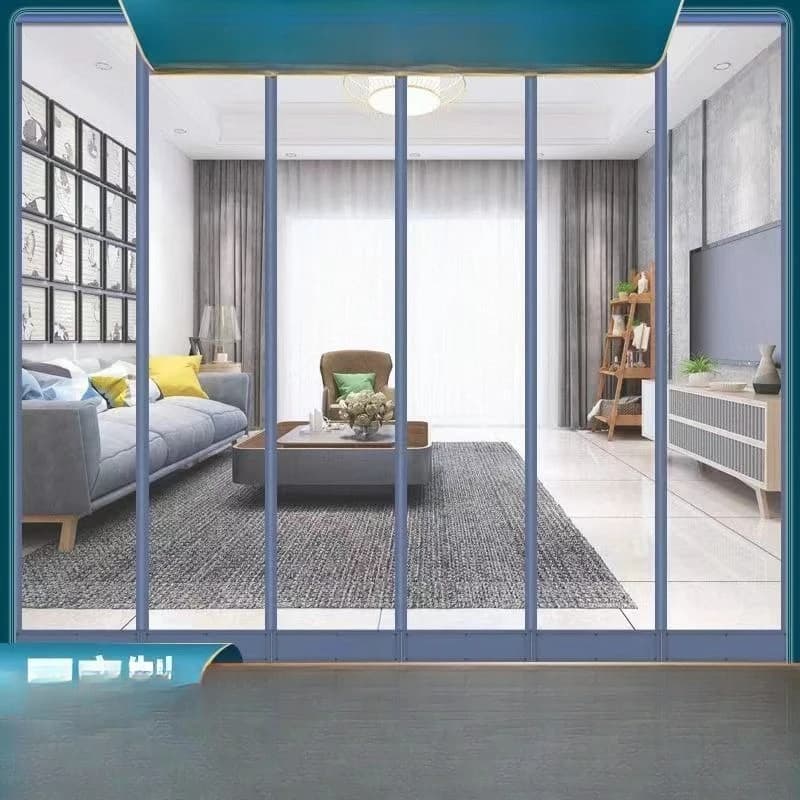 Four Seasons Universal Magnetic Self-priming PVC Transparent Soft Door Curtain Magnetic Suction