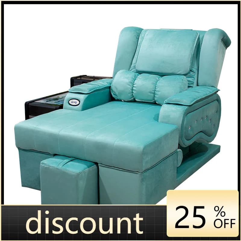 LMM Electric Foot Therapy Bath Center Rest Sofa Sauna Foot Massage Sofa Reclining Chair