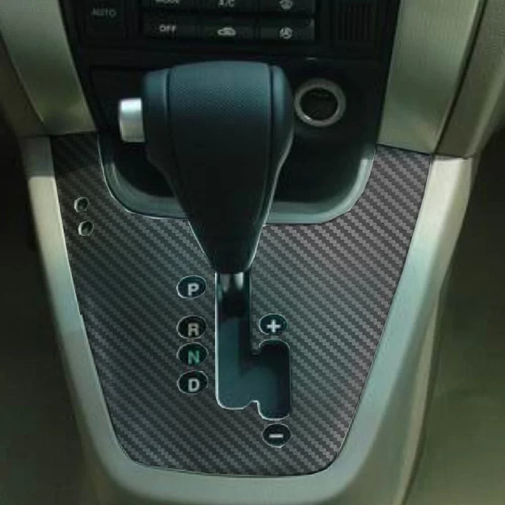 For Hyundai Tucson 2005-2013 Interior Central Control Panel Door Handle Carbon Fiber Stickers Decals Car Styling Accessorie