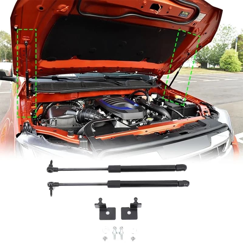 For Ford Ranger Mazda BT-50 2012-2018 Hood Hydraulic Lever Modification Carbon Steel Car Accessories Tools