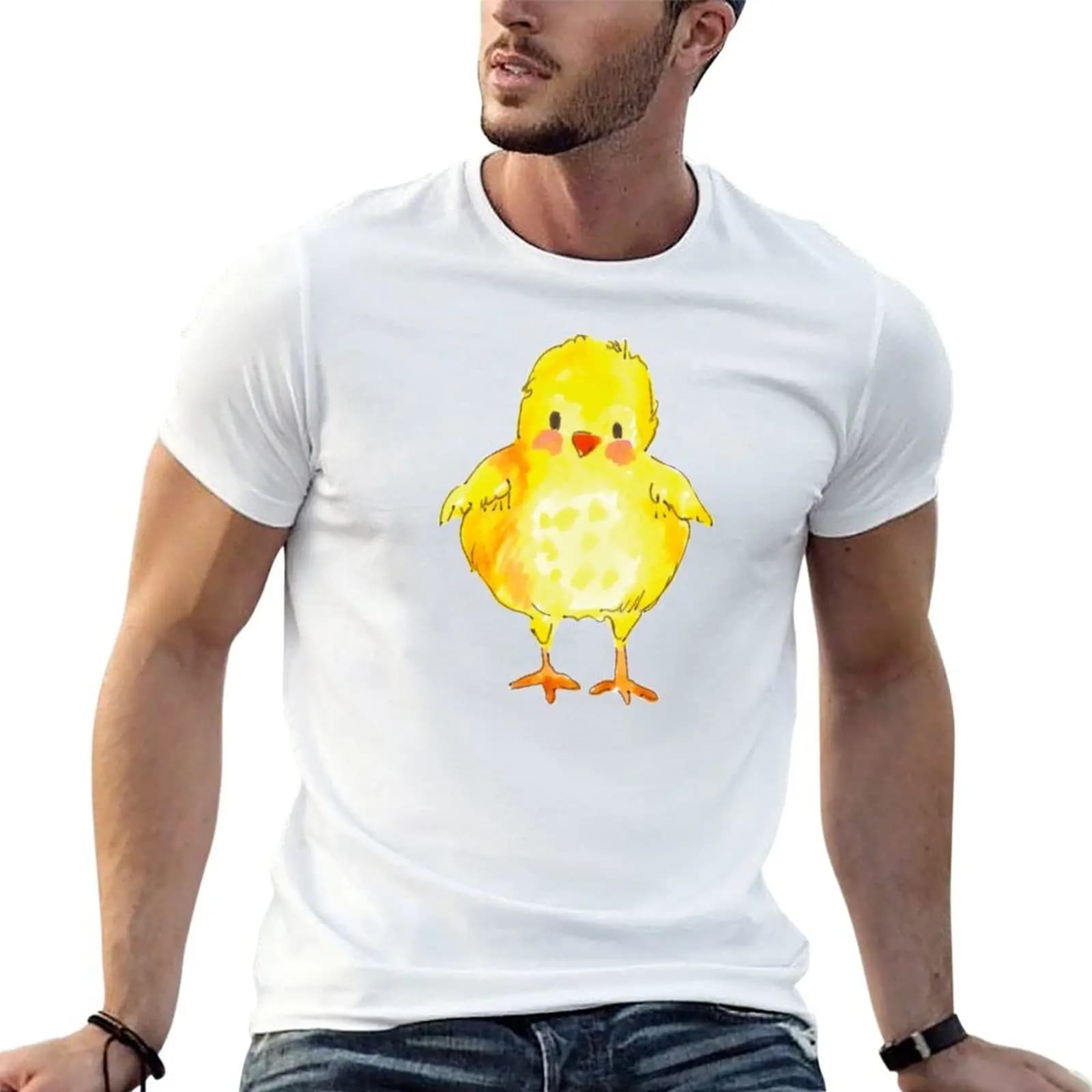 Baby Chick - Little Chicken T-Shirt custom t-shirts funny gifts mens graphic t-shirts anime