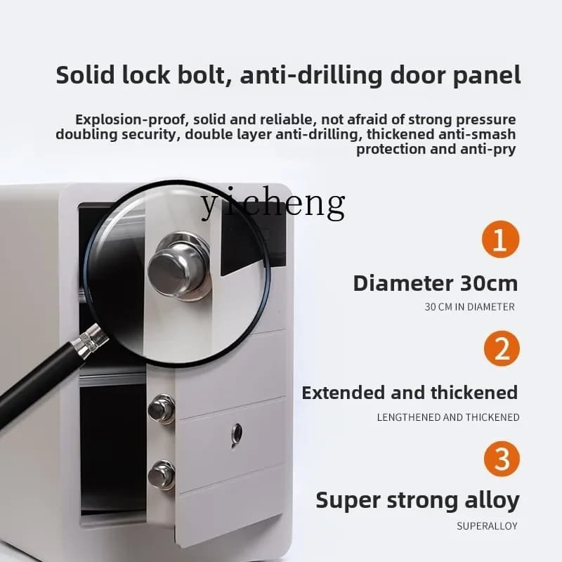 B1 safe household small fingerprint password safe bedside invisible wardrobe