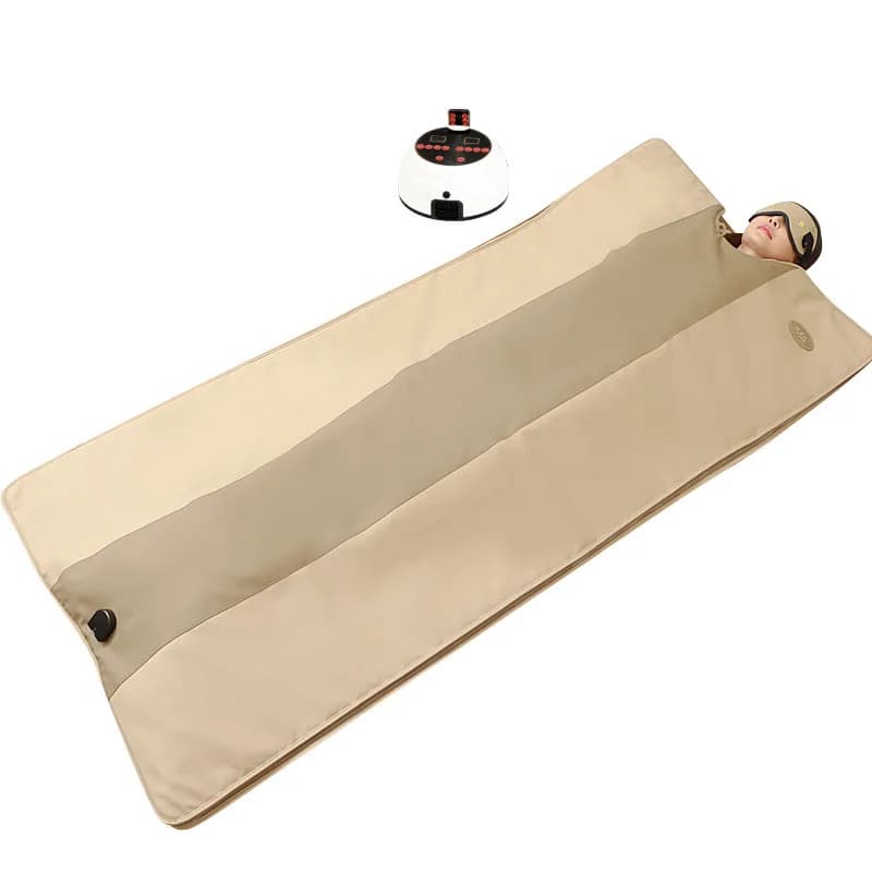 New Intelligent Remote Control Hot Selling Portable Sauna Blanket Acid Discharge Blanket Red Light