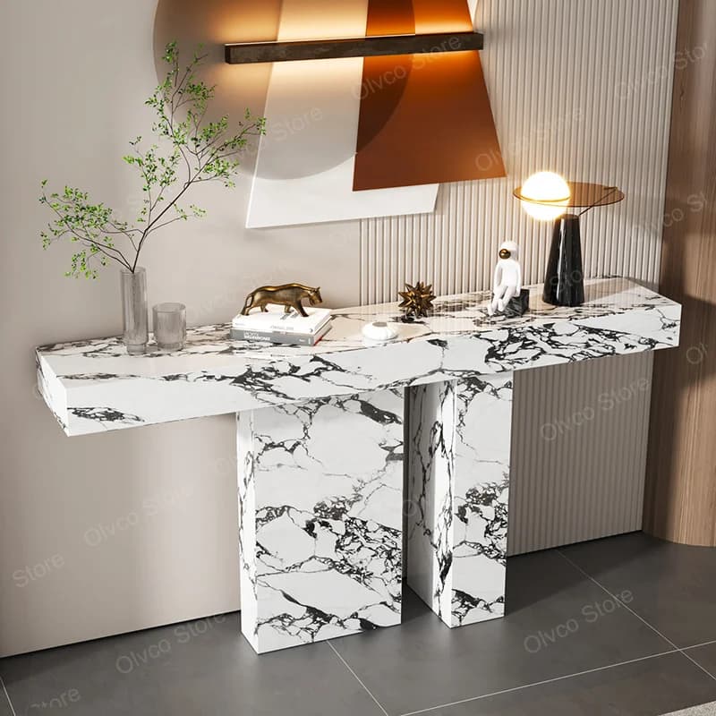 Luxury Industrial Console Table Simple Practical Entryway Table Apartment European Tavolo Ingresso Living Room Furniture