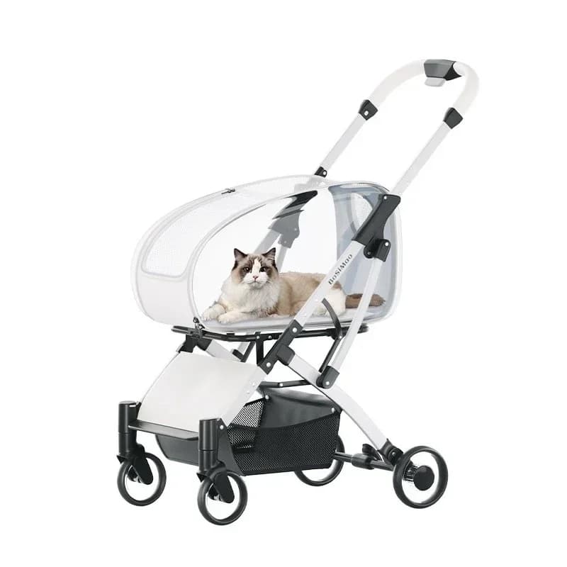 Pet cart Small and medium-sized dogs go out with light foldable separation cart