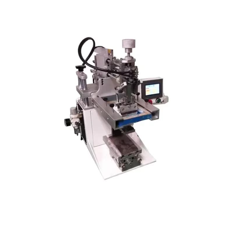 Semi Auto Screen Printer Silk Printed Paper Box Printing Machine
