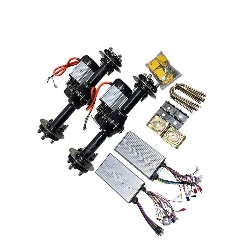 Electric disc brake axle Electric disc brake axle