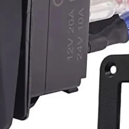 7pin rocker switch panel for automotive vehicle marine use with waterproof design and DPDT pole throw switch 7pin