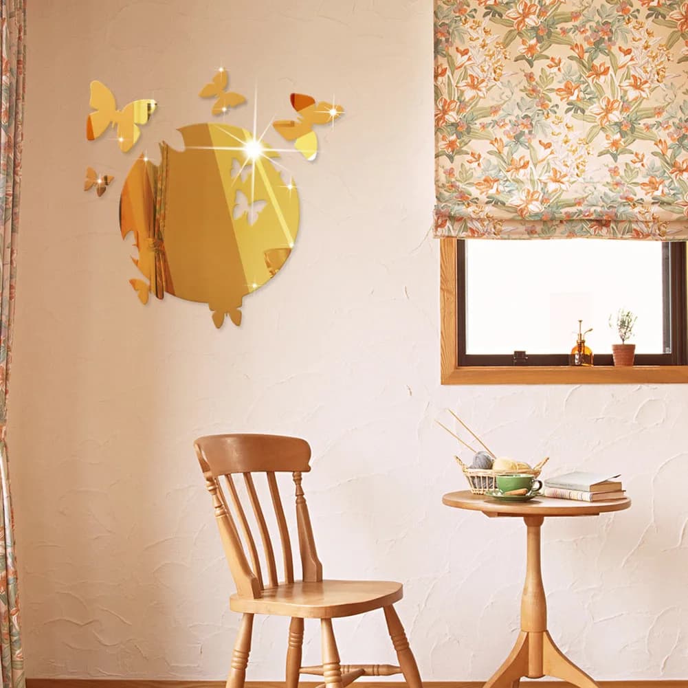 Wall Wall Sticker Art Butterfly Decals Replace Room Spare Sticker Bedroom Living Room Decorations High Quality