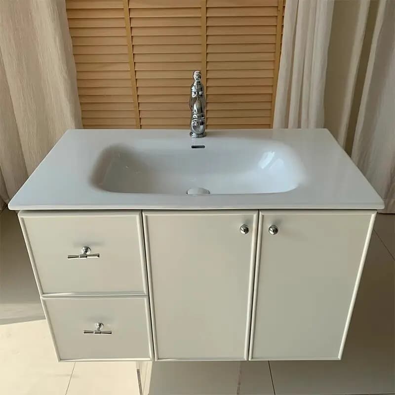 Vanity Organizer Bathroom Cabinet Storage Mirror Dressers Corner Makeup Cupboard Modern Decorations Gabinete Home Furniture
