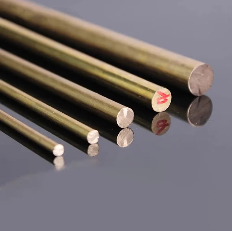 H59 Brass Rod Solid Copper Rod Diameter  Brass Bar Round Rod Diy cutting Tool  Diameter 7MM 8MM 9MM 10MM 15MM 20MM 25MM