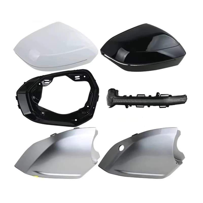 Car Rear Heated Blind Spot Mirror Glass Cover Frame Turn Signal Light for BMW 5 7 I5 I7 Series G60 G61 G68 G70 2023 2024 2025