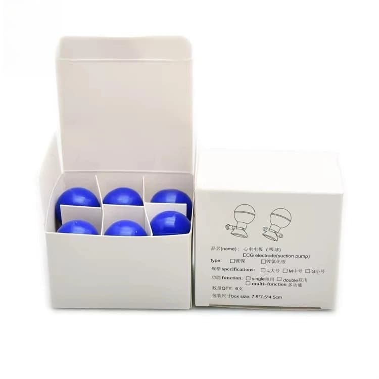 Multifunctional children's limb suction ball electrocardiogram electrocardiogram electrodes 6pcs/box